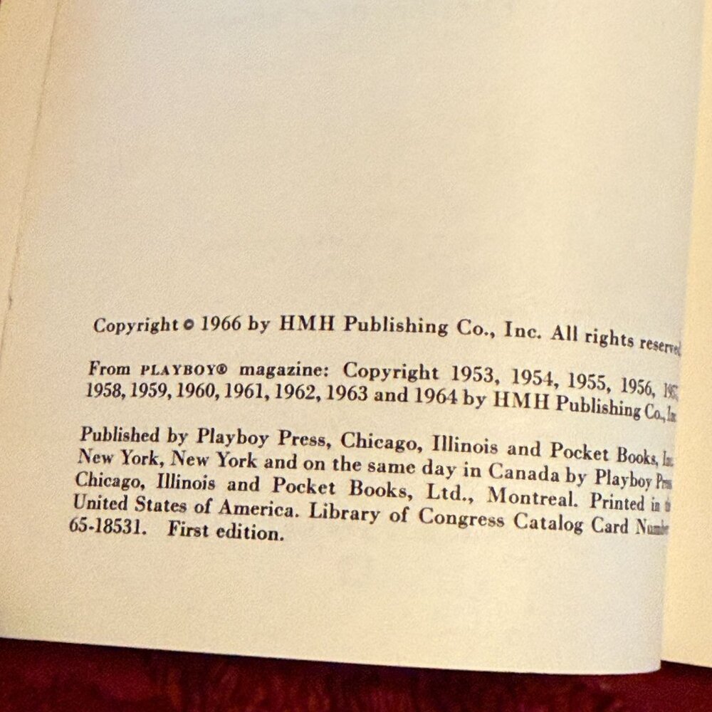 Playboys Ribald Classics First Edition 1966 Adult Tales Of Love & Laughter UNREA - Picture 3 of 3